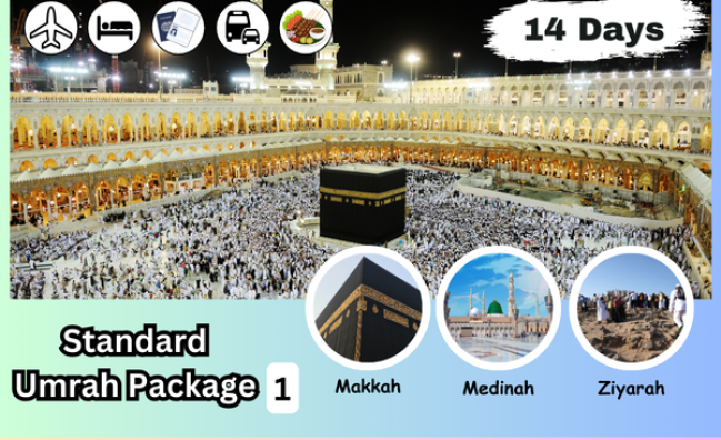 Standard Umrah Package-1 (Transit Flight)