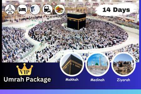 VIP Umrah Package (Direct Flight)